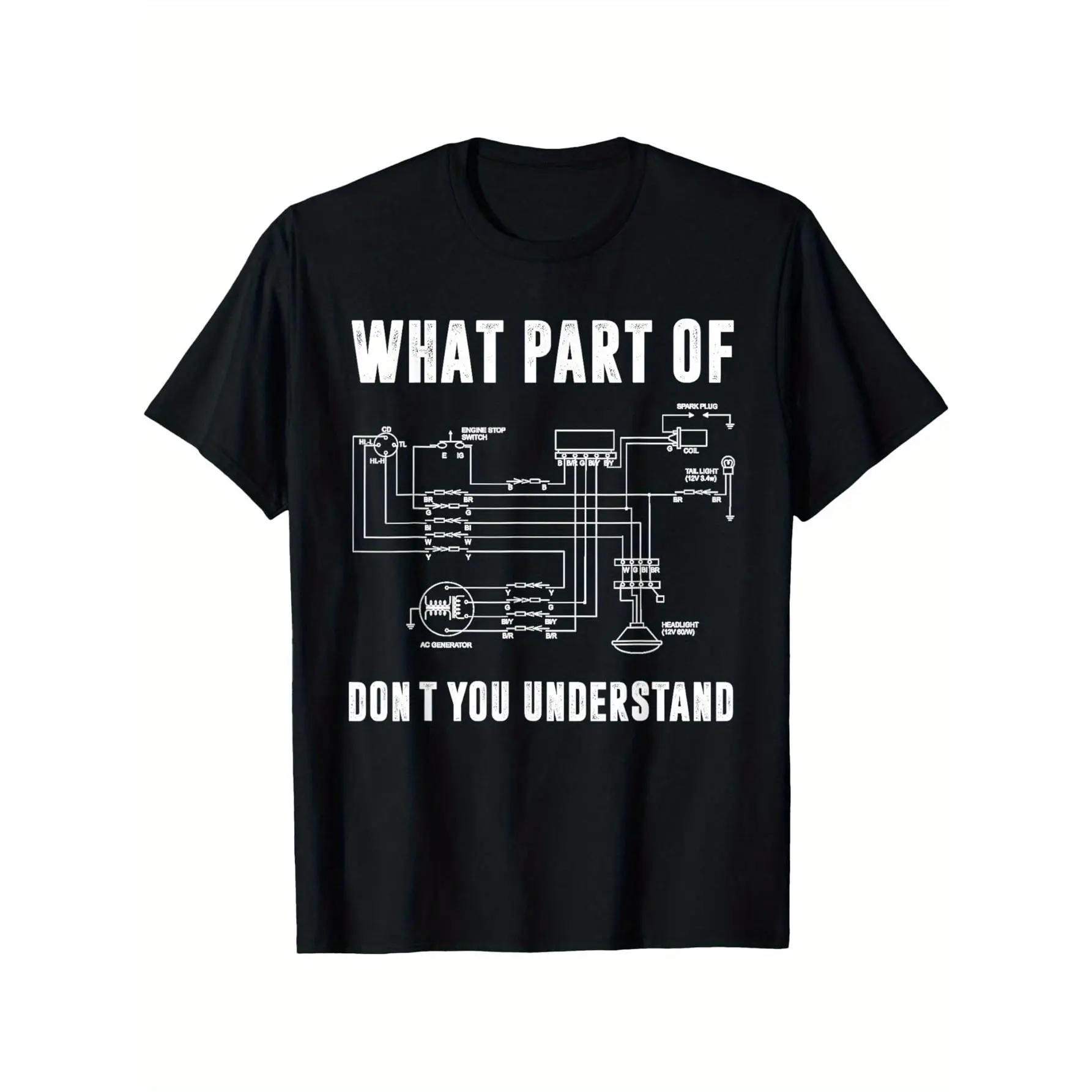 [100% Cotton] 100% Cotton Electrical Engineer Funny Engineering Sarcasm T-Shirt, Suitable for Mens & Womens Outdoor T-Shirt, 100%cotton, S-XXXL