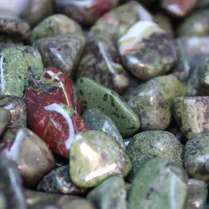 Dragon Bloodstone Tumbled Stone – Courage & Vitality Crystal