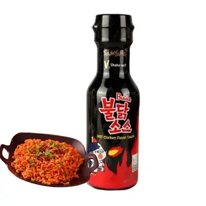 SAMYANG Buldak Ramen Spicy Chicken Sauce, Authentic Korean Hot Sauce 7.05 oz - Low Calorie, High Heat