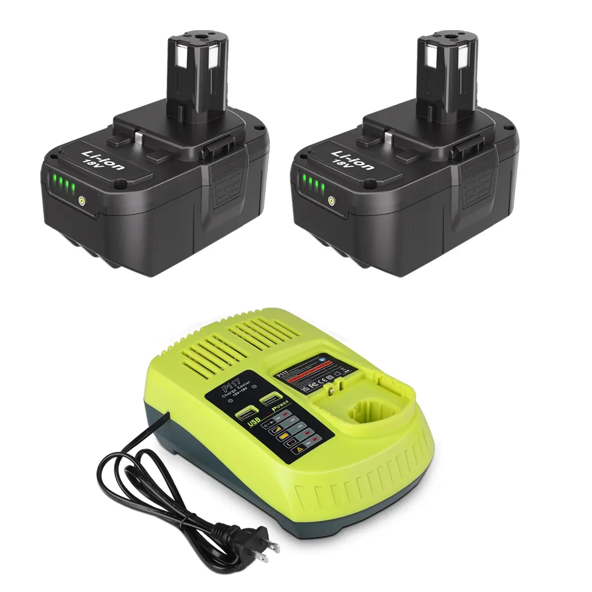 8Ah-2pcs+Charger