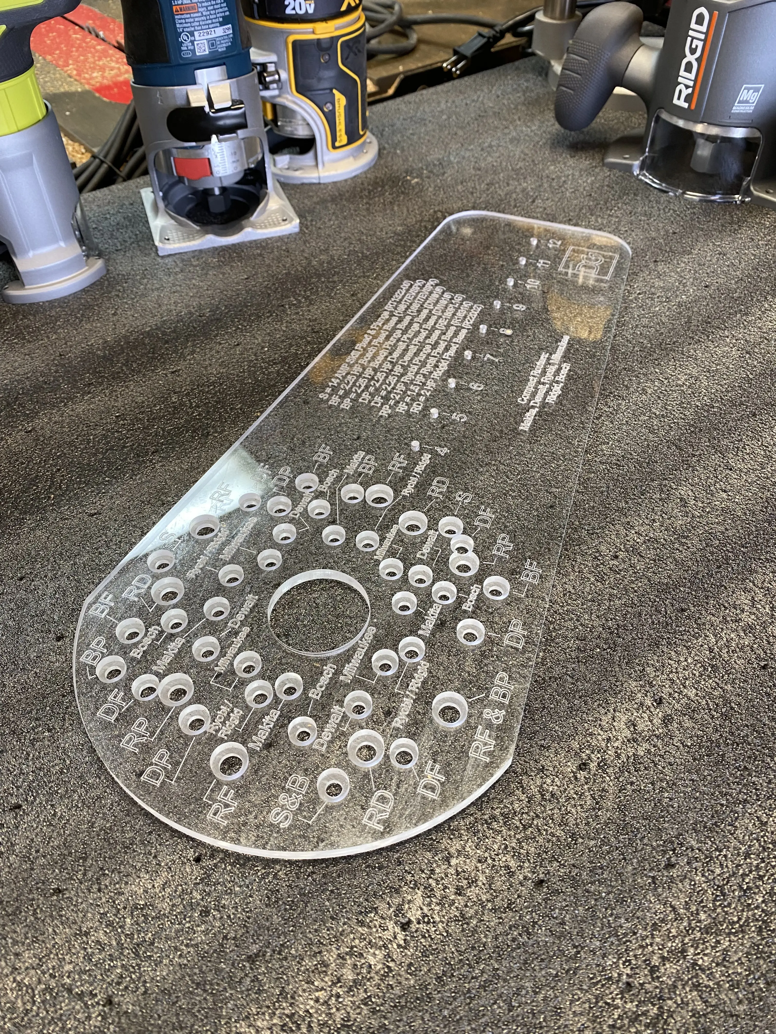 Circle Jig Faceplate (SMALL) Circle Jig Faceplate (SMALL)