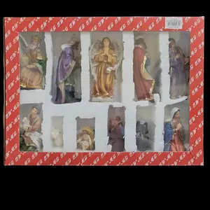 Chtistmas Nativity Scene set 5"  11 pc Set Brand-new Nacimiento completo Religious Decor