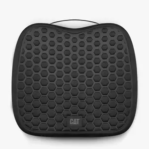 Cat Enhanced Gel Seat Cushion with Dual Layer Memory Foam & Cooling Technology for Car Office & Home Comfort Sciatica Relief Tailbone Support