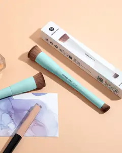 EIGSHOW Foundation & Concealer Brush, Dual-Ended Makeup Brush For Flawless Foundation Coverage, Precision Concealer, Vegan & Cruelty-free(D110)