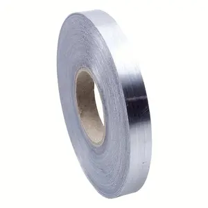 Self-Adhesive Silver Color Tile Tape Roll, Double Sided Adhesive, Waterproof Floor Sealing Strip, Wall Joint Sealant, Hotel Decoration, 1968.50 Inches