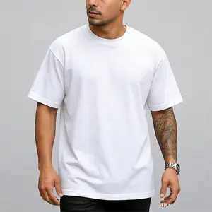 Greenink Men's and Women's  Heavyweight Casual T-Shirt, 180GSM Crew Neck Solid Basic Tee, Soft Durable  S-3XL Classic Breathable Fabric