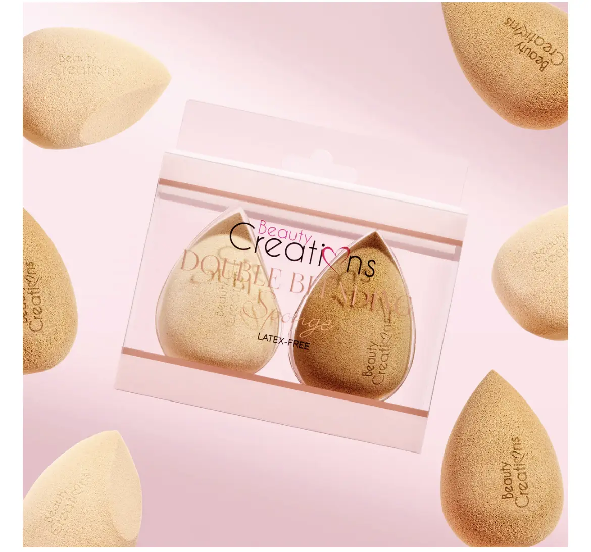 DOUBLE BLENDING SPONGE - NUDE SET