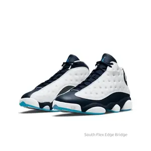 Retro-style, fashionable, versatile, wear-resistant, non-slip obsidian sports basketball shoes