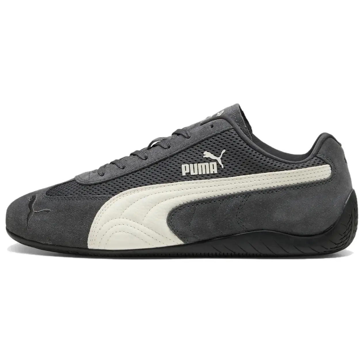 Puma Speedcat Mesh 'Dusky Grey' Men's Lightweight Breathable Training Sports Running Shoes with Responsive Midsole, Suitable for All Seasons, Sporty Running Shoes, Breathable Running Sneakers, Daily Wear, Lightweight Sneaker, Mesh Upper, True Size, Casual