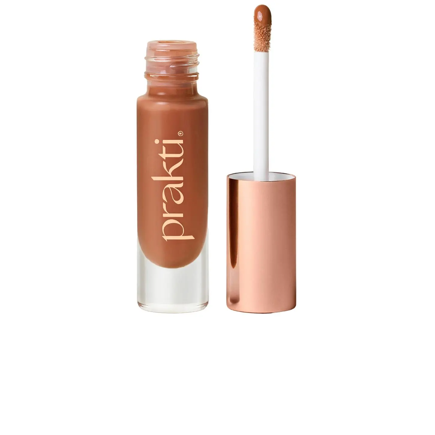 Prakti Khushikiss Nourishing Lip Oil in Creamy Cocoa