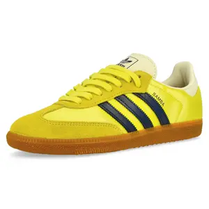 Adidas Samba OG Yellow Navy Gum Women's Sneaker – Authentic Brand New Shoes JI2594