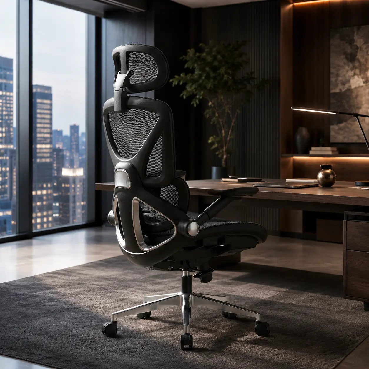 Ergonomic Office Chair | Breathable Mesh Desk Chair for WFH & Gaming - Lumbar Support, 400lb Capacity