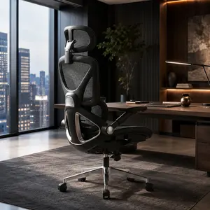 Ergonomic Office Chair | Breathable Mesh Desk Chair for WFH & Gaming - Lumbar Support, 400lb Capacity