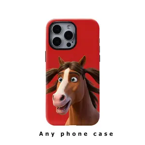 Fun Horse fashionable phone case quality phone case Suitable for iPhone 17 16, 15, 14, 13, 12, 11 Case Perfect Gift Smart Phone Case iPhone 17 pro max cases Anti fall protective cover shockproof mobile