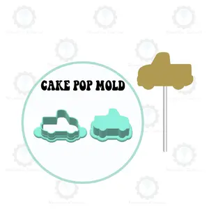 Truck Cake Pop Mold | Deluxe Cutter, Popper