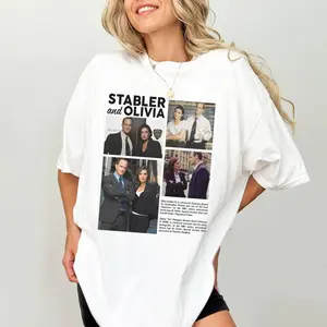 Law And Order Shirt | Olivia Benson And Elliot Stabler Shirt | 90s Movie Shirt | Special Victims Unit Shirt | Elliot And Olivia Shirt