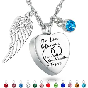 Urn Necklace for Ashes Symbolizes Love Between Family Members Cremation Memorial Jewelry Keepsake Pendant for Remembering Lost Loved Ones Cremation Urn Necklace Urn Holder Sympathy Gift
