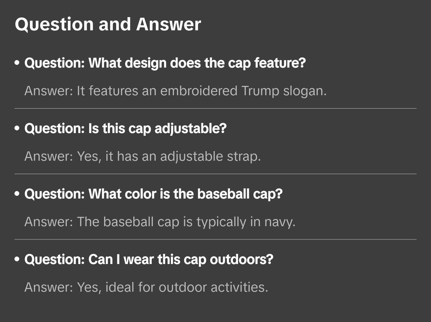 Keep America Great 2024 - Embroidered Trump Baseball Cap