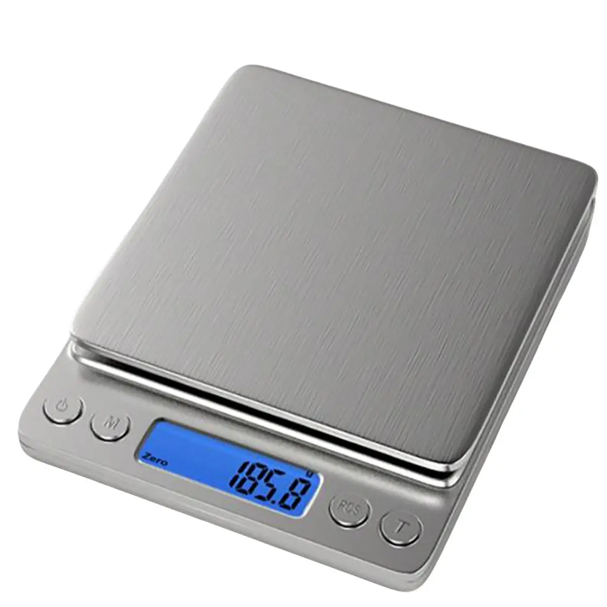 Food Scale, Portable Kitchen Scale, Stainless Steel Kitchen Weighing Scale for Indoor & Outdoor, Bakeware, Digital Weighing Machine, Home Modern Measu