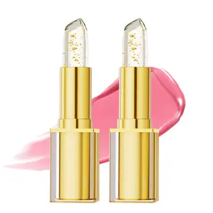 Color Changing Lipstick, Long Lasting Moisturizing Lipstick, Temperature Color Change Lip Gloss, Plumping Lip Balm for Girls & Women, Cosmetic
