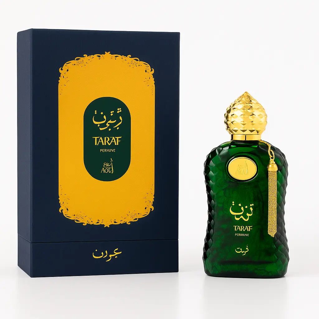 TARAF Unisex Perfume by AOUJ – Premium 100ml Arabic Fragrance – Smoked Leather, Incense & Smoked Wood – Long-Lasting Eau de Parfum – Bold & Mysterious Gift for Men & Women