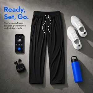 Fits Up to 330lbs!  Men's Magic 4-Way Stretch Cooling Pants | Ultimate Comfort for Big & Tall
