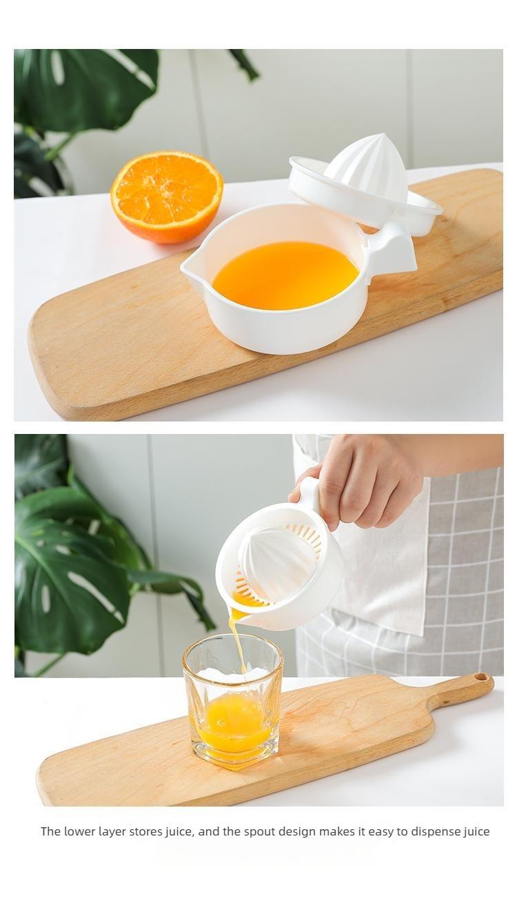 2PCS Orange & Lemon Manual Juicer, Multifunctional Fruit Juicer for Home Use — Juice Press/Juice Extractor