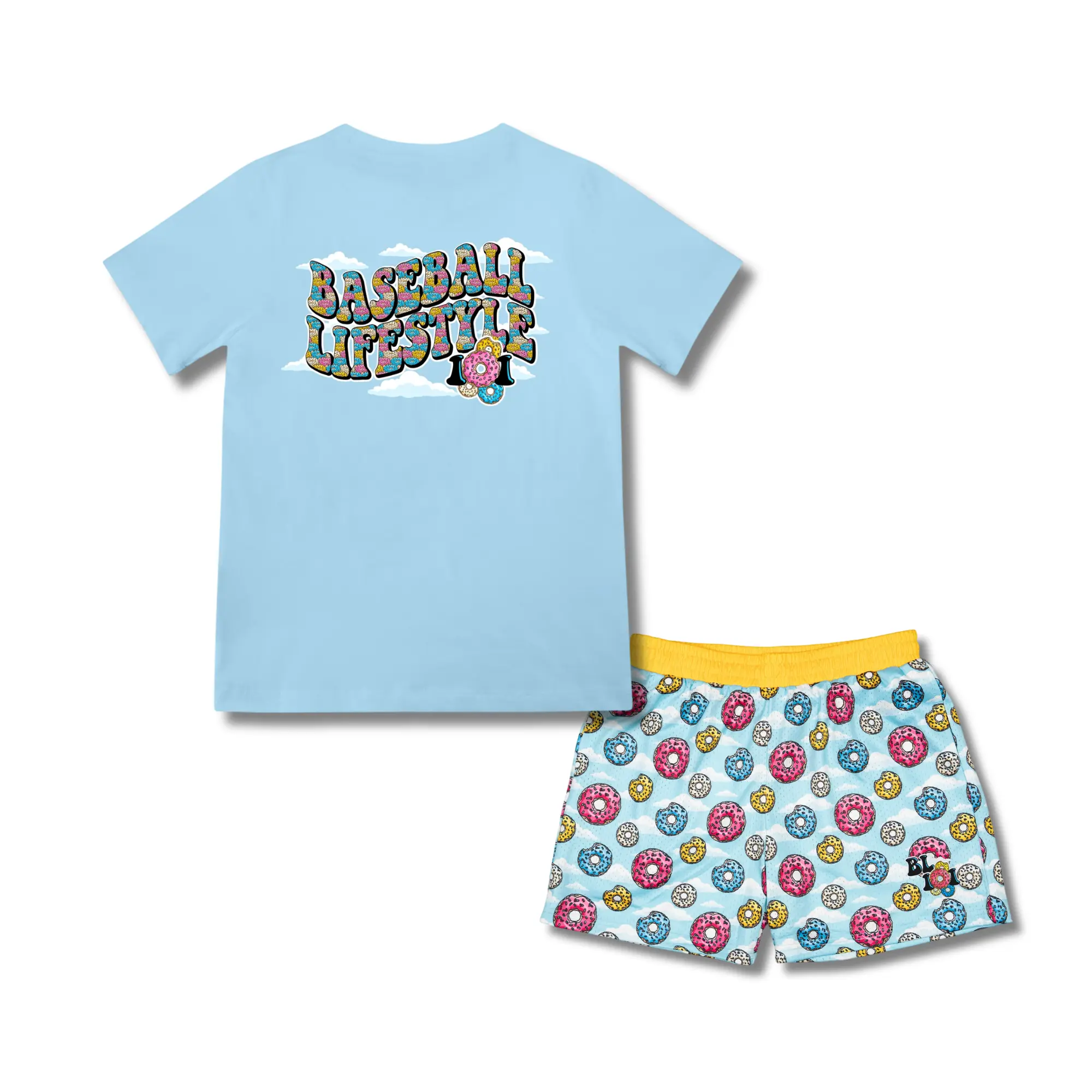 Baseball Lifestyle 101 Sugar Rush Donut Set | Youth & Adult Matching Set