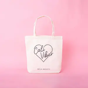 Cali Vibes Canvas Tote Bag