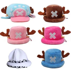 Anime Kawaii Hats Plush Toys Cosplay Chopper Cotton Hat Warm Winter Cap Cos Props Adult Unisex Gifts Fashion Accessories Gifts