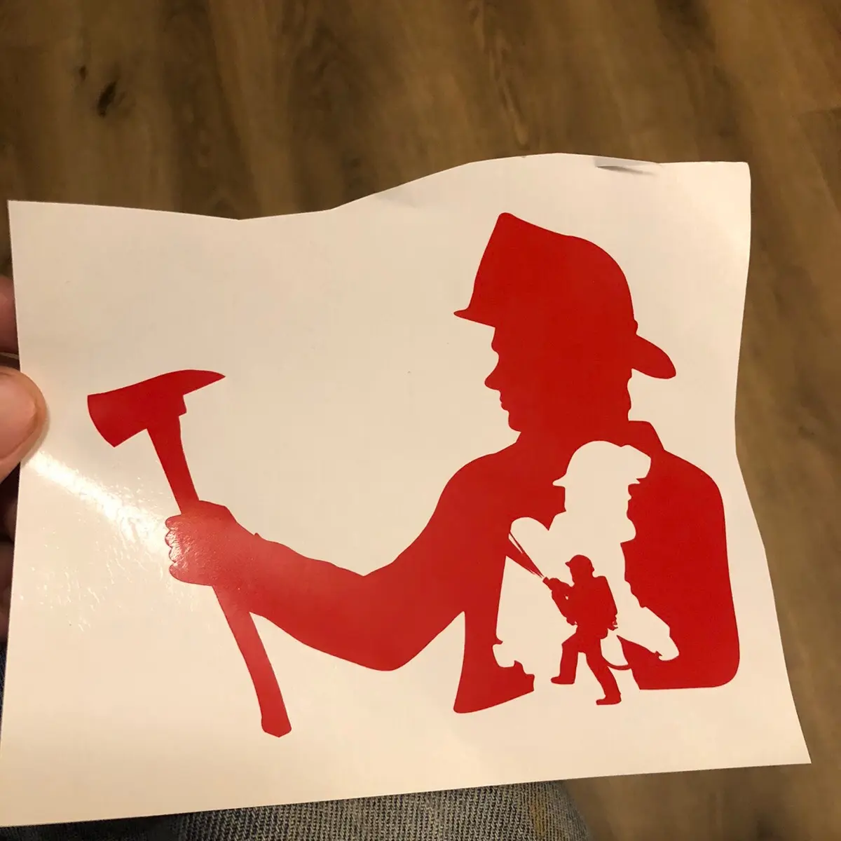 Fireman #2 Decal