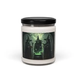 Midnight Coven – Spooky Season Candle 🌒