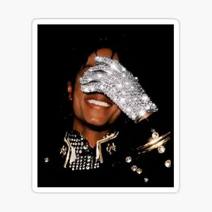 Michael Jackson King of Pop Sticker