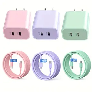 For iPhone 17 Charger,40W Daul Type-C Charger With 10 Ft Long USB C to C Cable For iPhone 17/16 Pro Max/16/15 Plus/15 Pro Max, iPad 12.9/11/Air/Mini