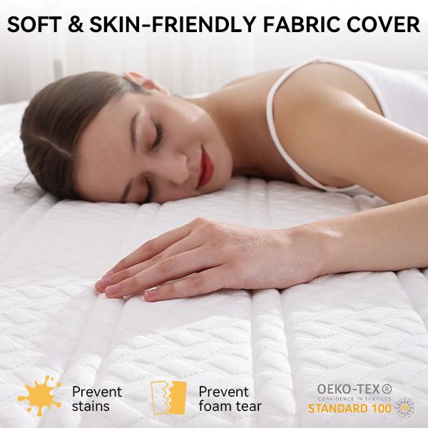 Energy mattress，Deep Sleep Mattress, Memory Foam, Glass Fiber Free, CertiPUR US & OEKO-TEX Certified，Effectively improve sleep quality and alleviate nighttime pain