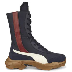 PUMA Mens X Palomo Nitefox Lace Up Casual Boots Mid Calf - Blue