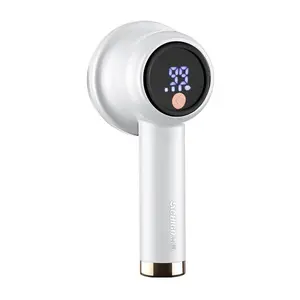 [Valentine‘s Day & Summer Gift] Rechargeable Fabric Shaver With 6-Leaf Stainless Steel Blades Lint Remover with 3-Speed and LED Display furniture, sweaters,couches,blankets and more.Efficient cleaning removes unwanted lint and fuzz effectively last-minute