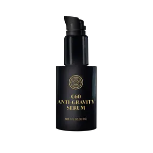 C60 POWER Anti-Gravity Serum - Scented, Moisturizing, Lightweight Organic 1 fl oz Skincare Treatment for Oil & Dry Skin Repair (24-Month Shelf Life)