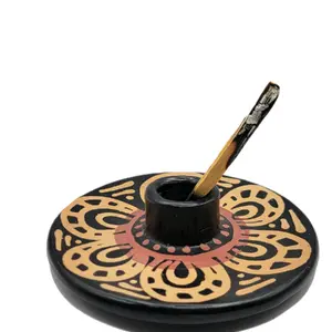 Peruvian Ceramic Burner for Incense & Spices - Handmade Collectible
