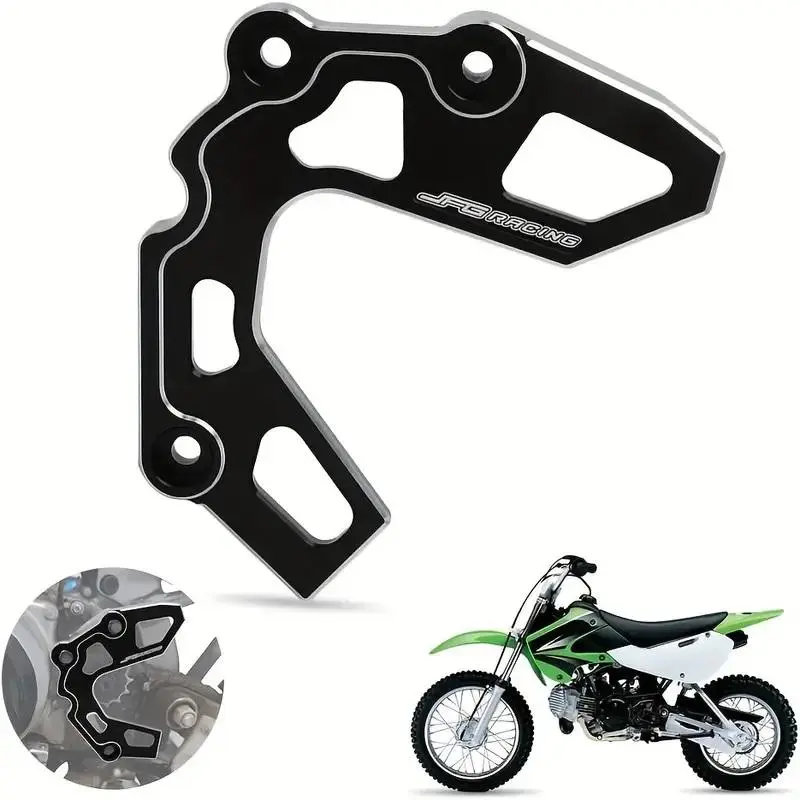Dirt Bike Sprocket Guard Chain Cover Case Saver Guard Protection CNC Bike Parts for Kawasaki KLX110 2002-2023 KLX110L 2002-2023 DRZ110 2003-2006