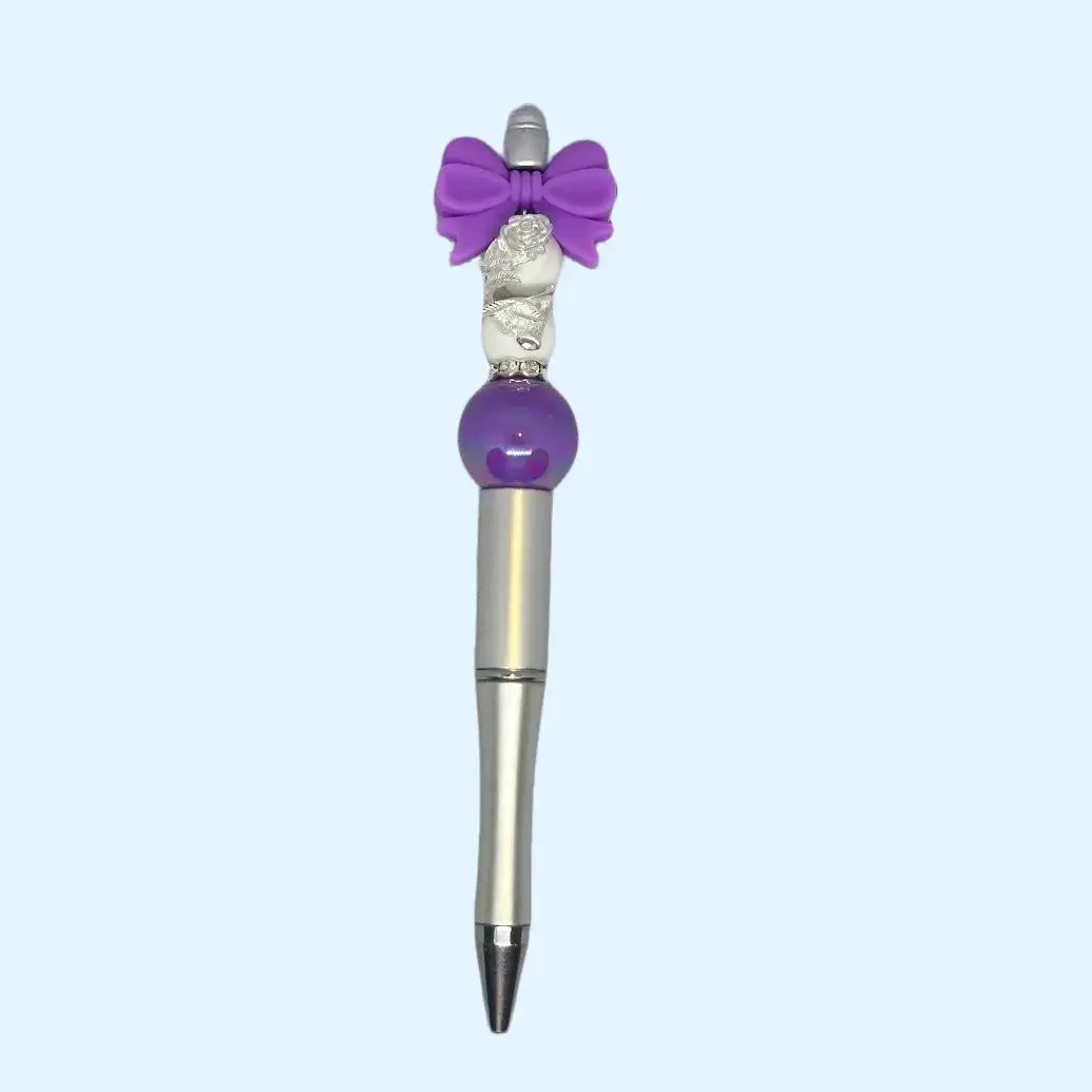Bow and Marble Design Pen