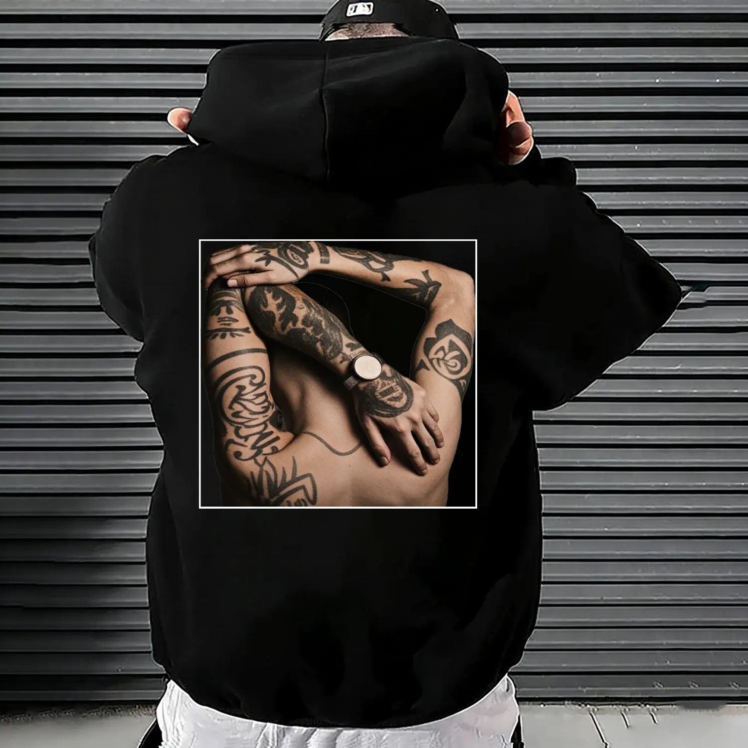 【Peter do ピータードゥ】S Tattoo hoodie mens tattoo hoodies - TikTok Shop
