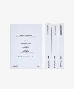 RM First Album Indigo Postcard Version