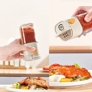 180ml Glass Salt and Spice Shaker – Reusable Sealed Seasoning Jar for Salt, Sugar, Pepper, and BBQ Kitchen Accessories Does not apply