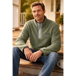 Helvetia II Printed Half Snap Fleece