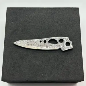 VG10 Damascus Blade for LEATHERMAN Skeletool, EDC Knife Upgrade