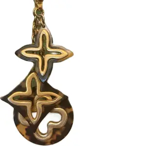 Pre-owned Louis Vuitton Metal Luggage Accessories Monogram Bag Charm