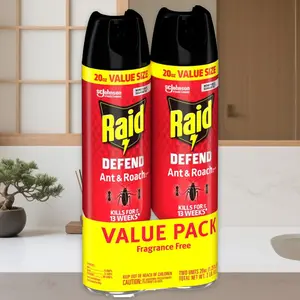 Raid Ant & Roach Killer 20oz Twin Pack - Insect Killer Spray, for Home, 2 Pack