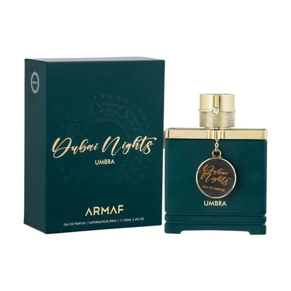 Armaf Dubai Nights Umbra 100ml Eau De Parfum for Men - Woody Aquatic Fragrance with Top Notes of Pink Pepper, Grapefruit, Ginger, Mint & Yuzu Marine Perfume Eau De Parfume