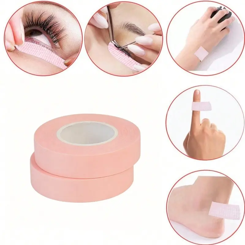 Eyelash Extension Tape Breathable Isolation Tape Non Woven Lash Tape for Upper and Lower Eyelids Eyeshadow Sticker Eyeliner Guide Tape Face Lifting Tape Makeup Cosmetic Facial Makeup Tool Eyelash Face Tools Cosmetics Accessories Makeup Use